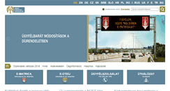 Desktop Screenshot of motorway.hu